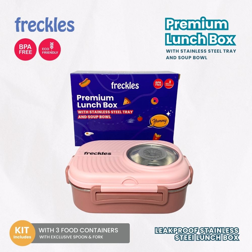 Freckles Stainless Steel Lunch Box