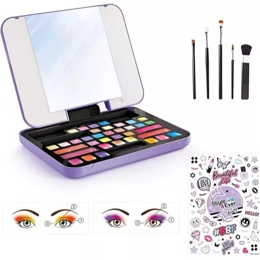 Canal Toys Style 4 Ever Girls Makeup LED Mirror - Kotak Kosmetik Anak Tidak Beracun