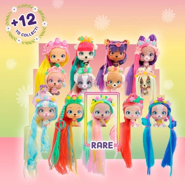 VIP Pets S5 Glam Gems - Mainan Surprise Boneka Karakter untuk Anak