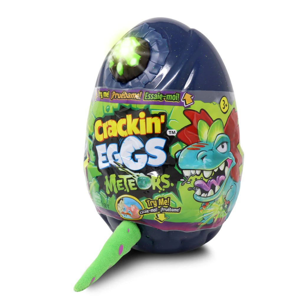 Crackin Eggs Meteor Dino - Mainan Telur Boneka Karakter Dinosaurus