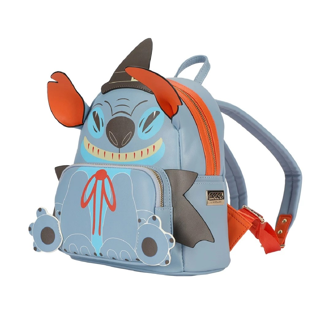 Mesuca Backpack Stitch Halloween - Tas Ransel Anak Premium