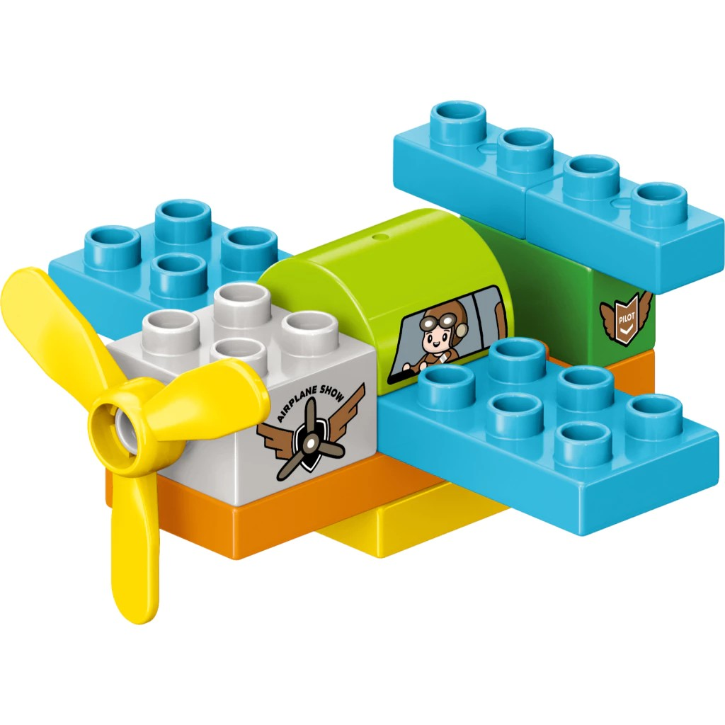 Okiedog Brix City Truck Iisi 10pcs - Mainan DIY Balok Susun Puzzle