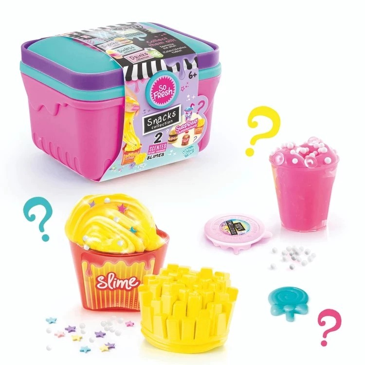 Canal Toys Slimelicious Mini Market Baskets - Mainan Surprise Slime dengan Keranjang