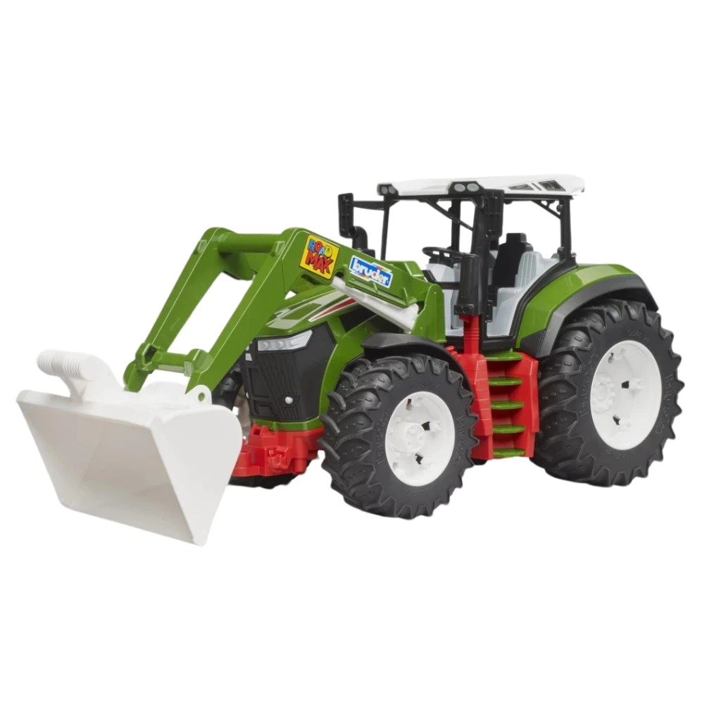 Bruder 3451 Roadmax Tractor with Front Loader - Mainan Miniatur Traktor Pertanian