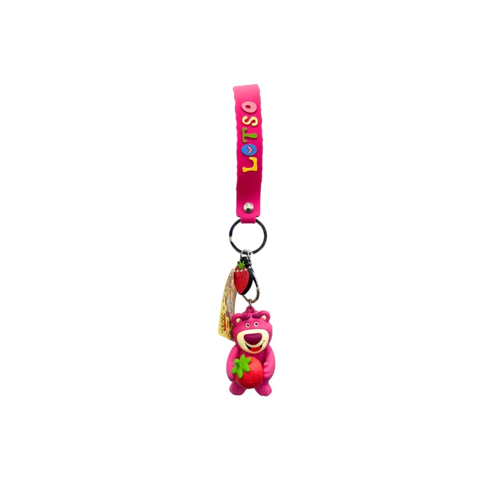 Mesuca Disney Key Chain Lotso, Winnie The Pooh, & Stitch - Gantungan Tas Premium