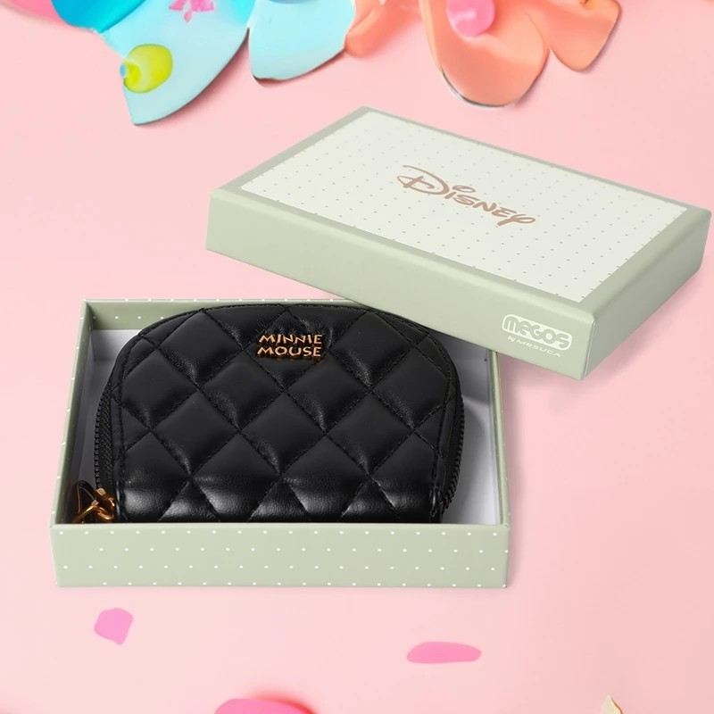 Mesuca Minnie Quilted Coin Purse - Dompet Koin Disney Premium