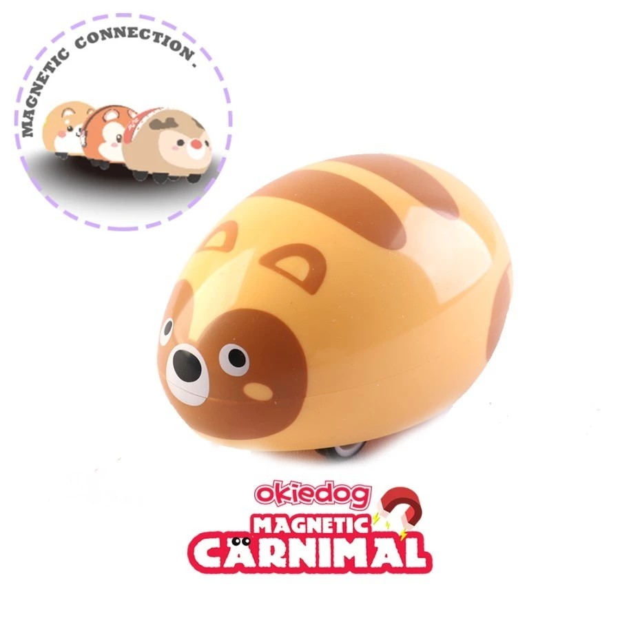 Okiedog Magnetic Carnimal - Mainan Magnet Edukasi Anak