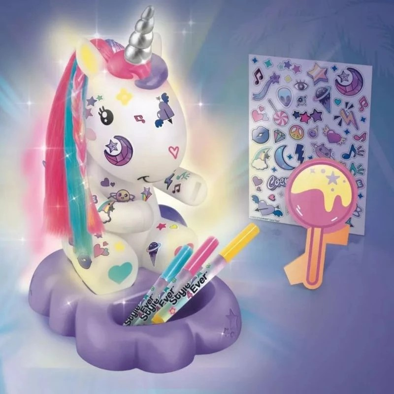 Unicorn Lamp DIY Light Up - Mainan Lampu Tidur Anak Unicorn