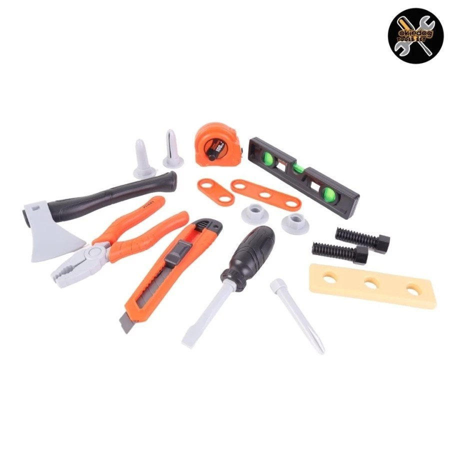 Okiedog Tool Set - Mainan Perkakas Anak Aman Plastik ABS