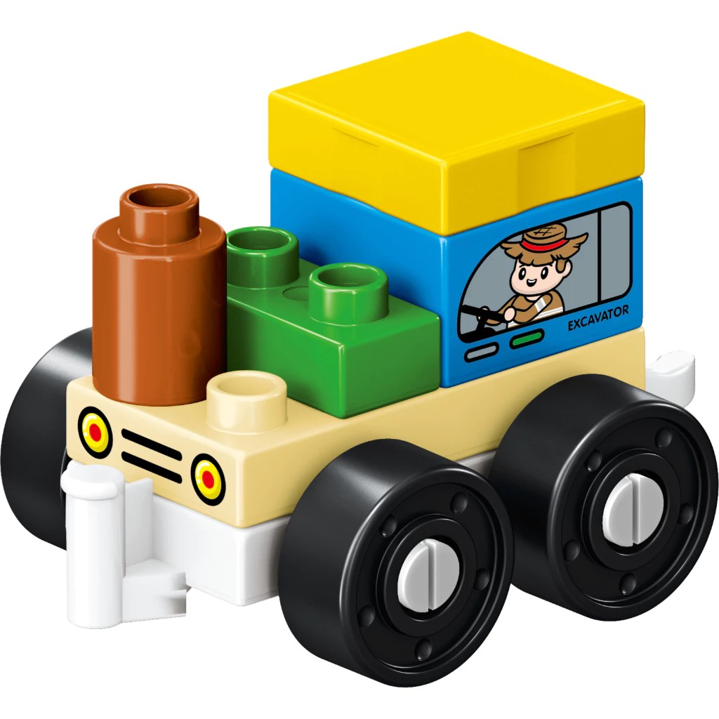 Okiedog Brix Racing Car 13pcs - Mainan DIY Balok Susun Puzzle - Mainan Bongkar Pasang Anak Murah