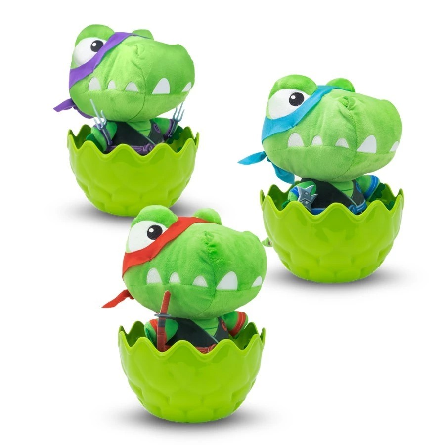 Crackin Eggs Dino T-Rex Ninja Asst 3 - Mainan Telur Boneka Karakter Dinosaurus