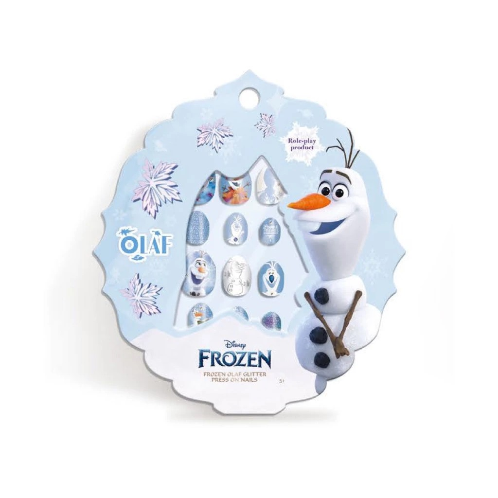 Frozen Series Self-Adhesive Nail Tips (6 Asst) - Stiker Kuku Tempel Anak /Fake Nail Art Anak