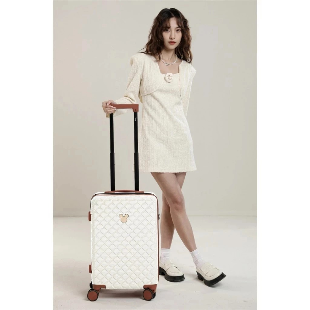 Mesuca Mickey Quilted Suitcase 20"