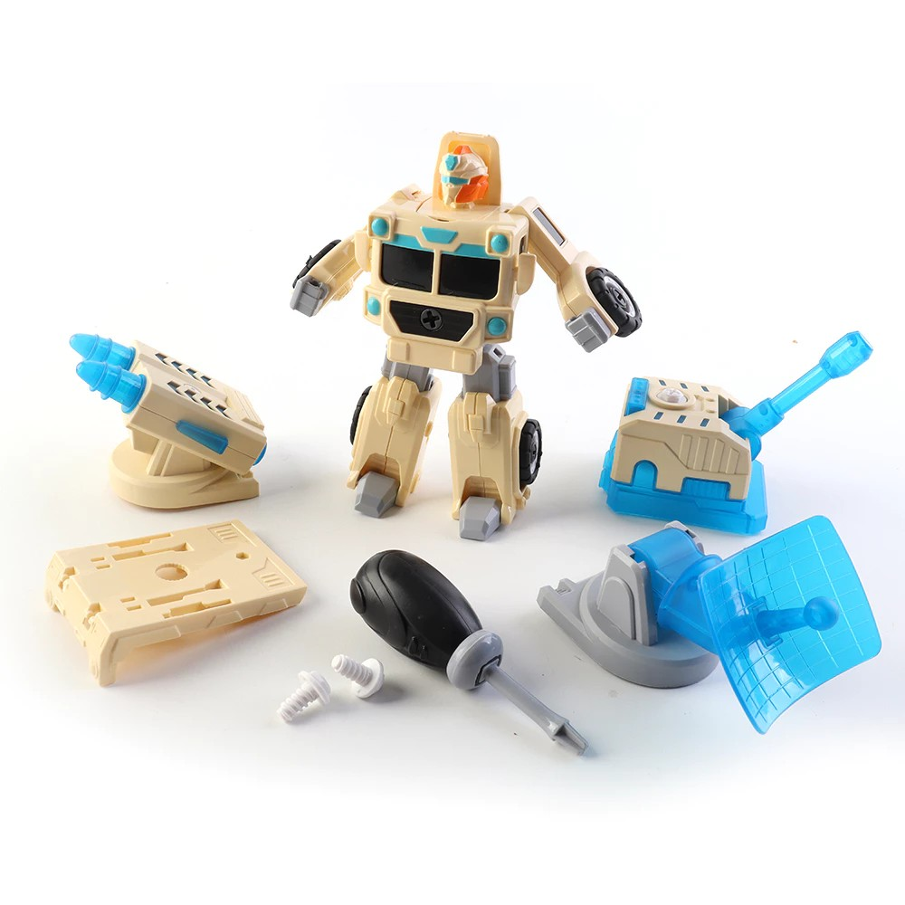 Okiedog Diy Robo Truck 3in1 - Mainan Robot Truk Anak