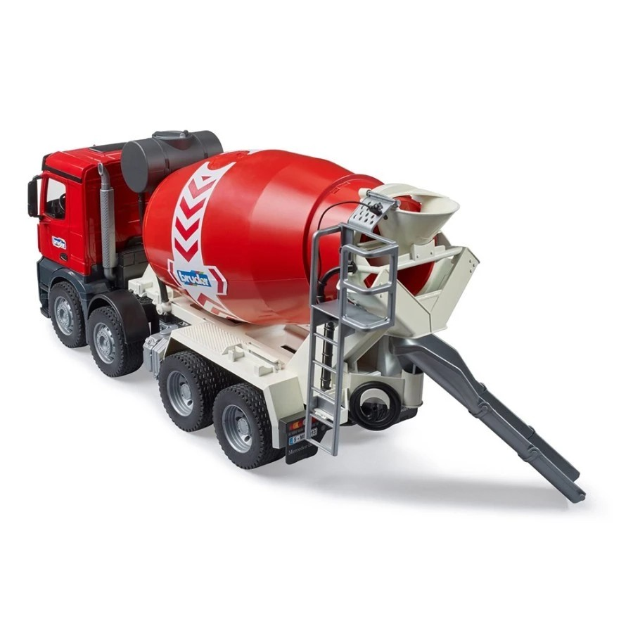 Bruder 3655 MB Arocs Cement Mixer Truck - Mainan Miniatur Truk Molen