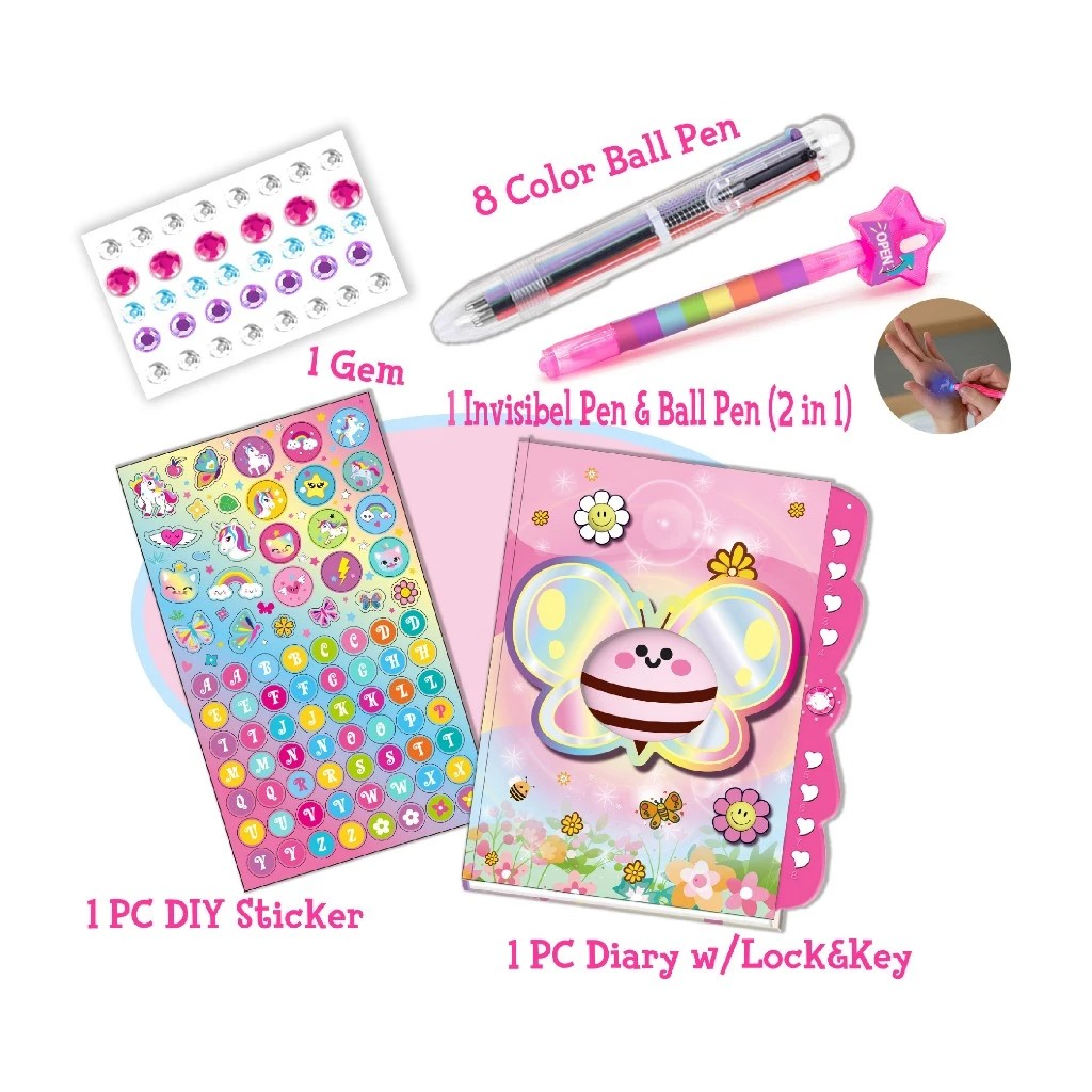 Tokidas Notebook Secret Journal Set (Medium Size) - Buku Catatan Aesthetic Diary/Buku Tulis Sekolah Anak