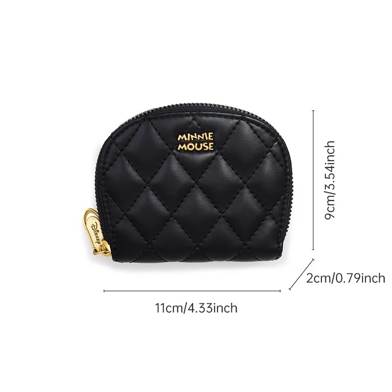 Mesuca Minnie Quilted Coin Purse - Dompet Koin Disney Premium