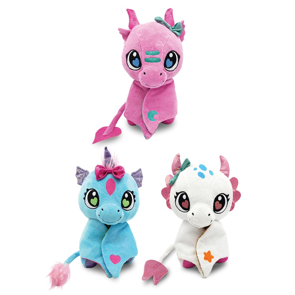 Crackin Eggs Baby Gemmy Winged Buddies Lucky Dragon Magic Egg XL - Mainan Telur Boneka Original
