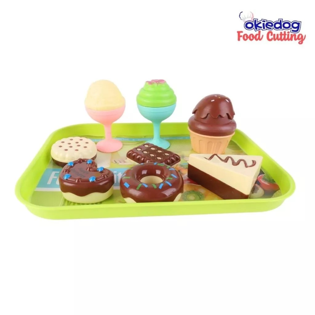 Okiedog Food Cutting - Mainan Buah & Sayur Potong Anak Perempuan