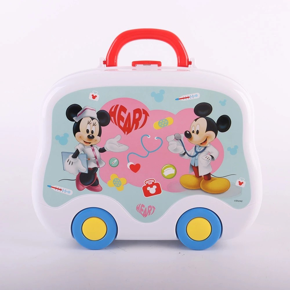 Okiedog Disney Doctor Hand Carry Box - Mainan Tas Peralatan Dokter Anak