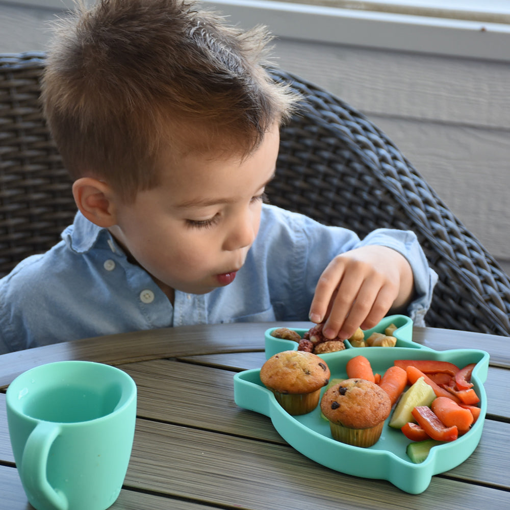 Melii Baby Silicone Suction Plate - Piring silikon anti geser dan tumpah