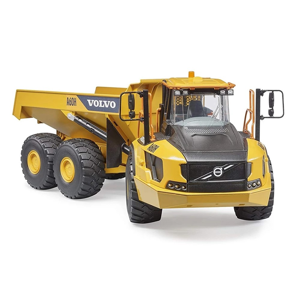 Bruder 2455 Truck Volvo Dumper A60H - Mainan Miniatur Truk Konstruksi