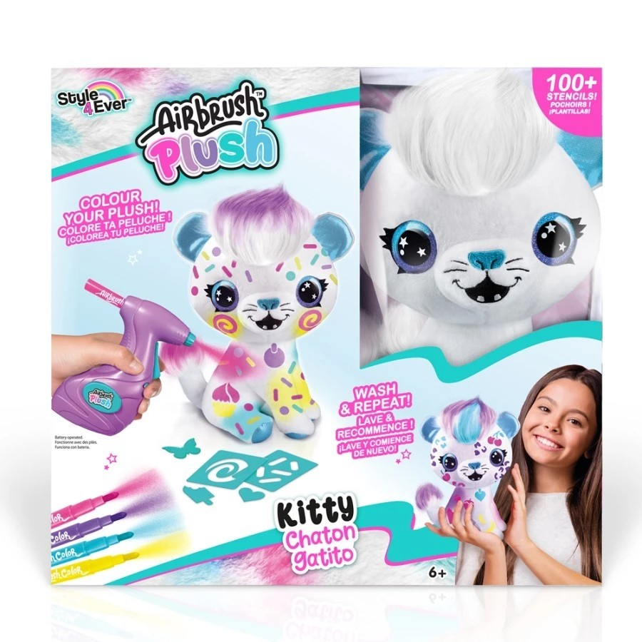Canal Toys Airbrush Plush Kitty - Mainan Mewarnai Boneka