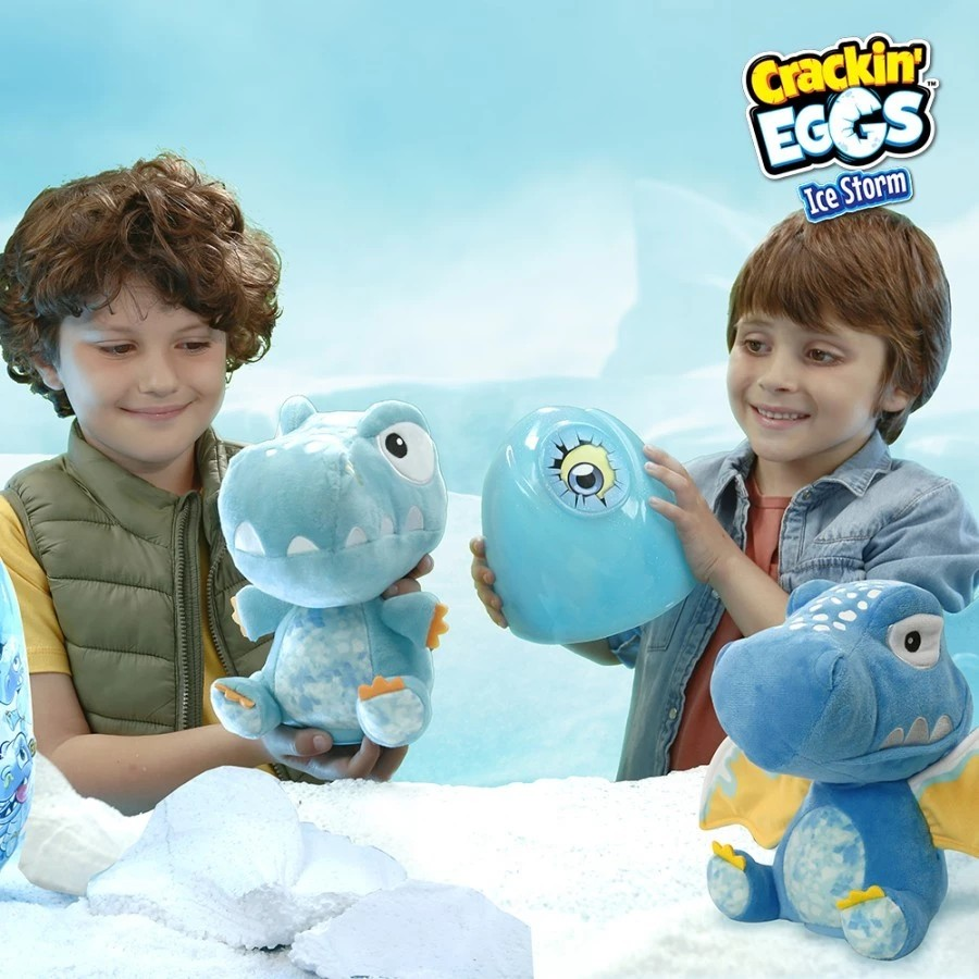 Crackin Eggs Dino Ice - Mainan Telur Boneka Karakter Dinosaurus