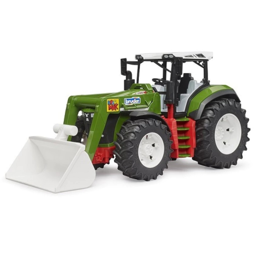 Bruder 3451 Roadmax Tractor with Front Loader - Mainan Miniatur Traktor Pertanian