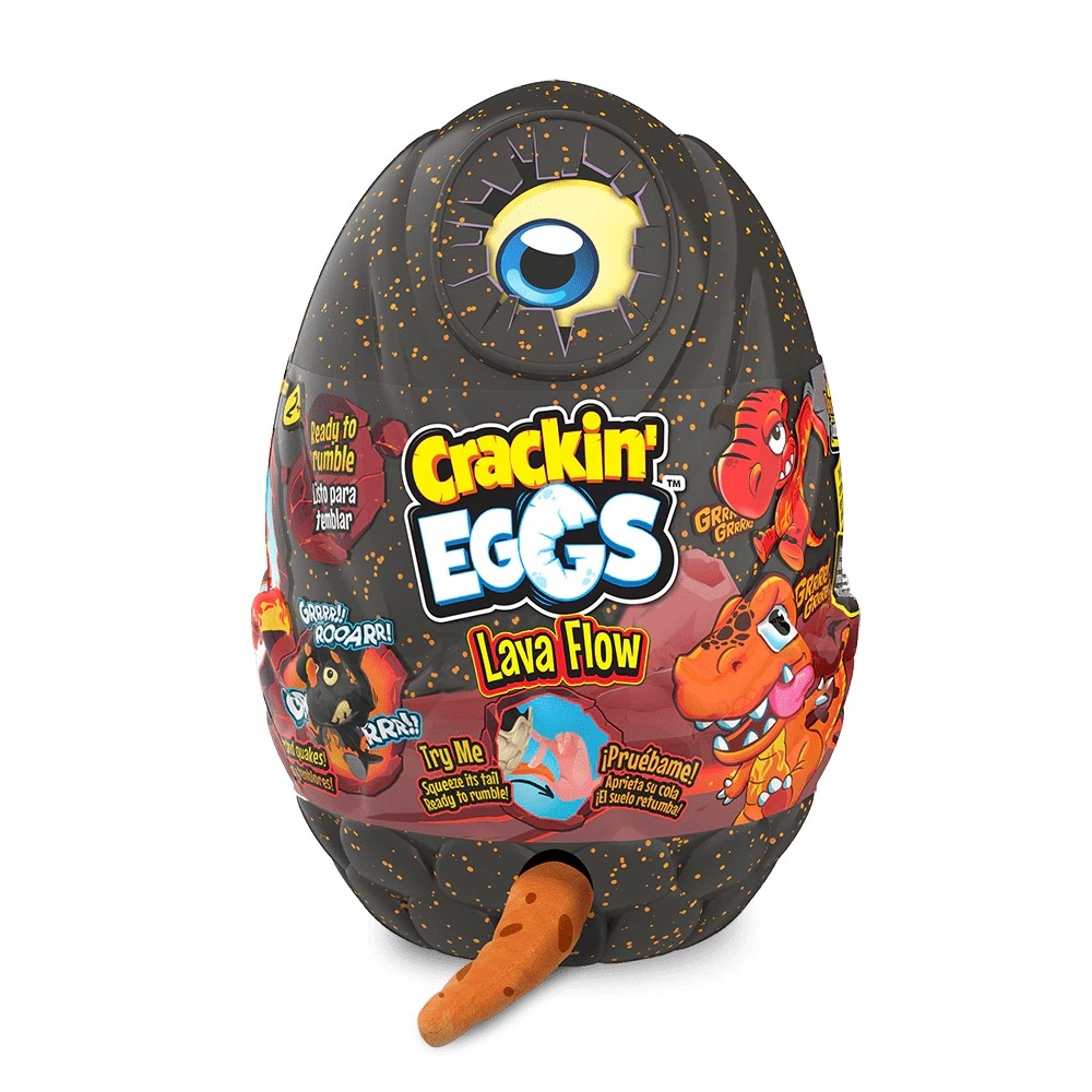 Crackin Eggs Dino Lava - Mainan Telur Boneka Karakter Dinosaurus