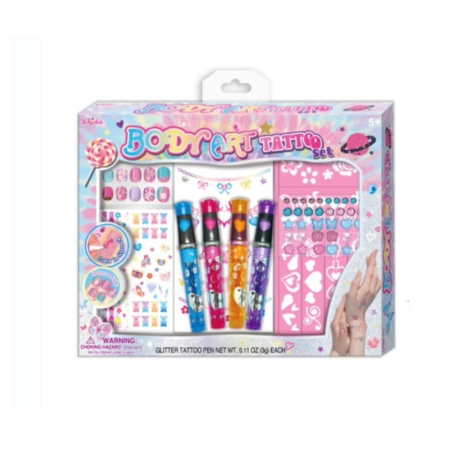 Tokidas Body Art Collection - Set Tato Mainan Aksesoris Anak