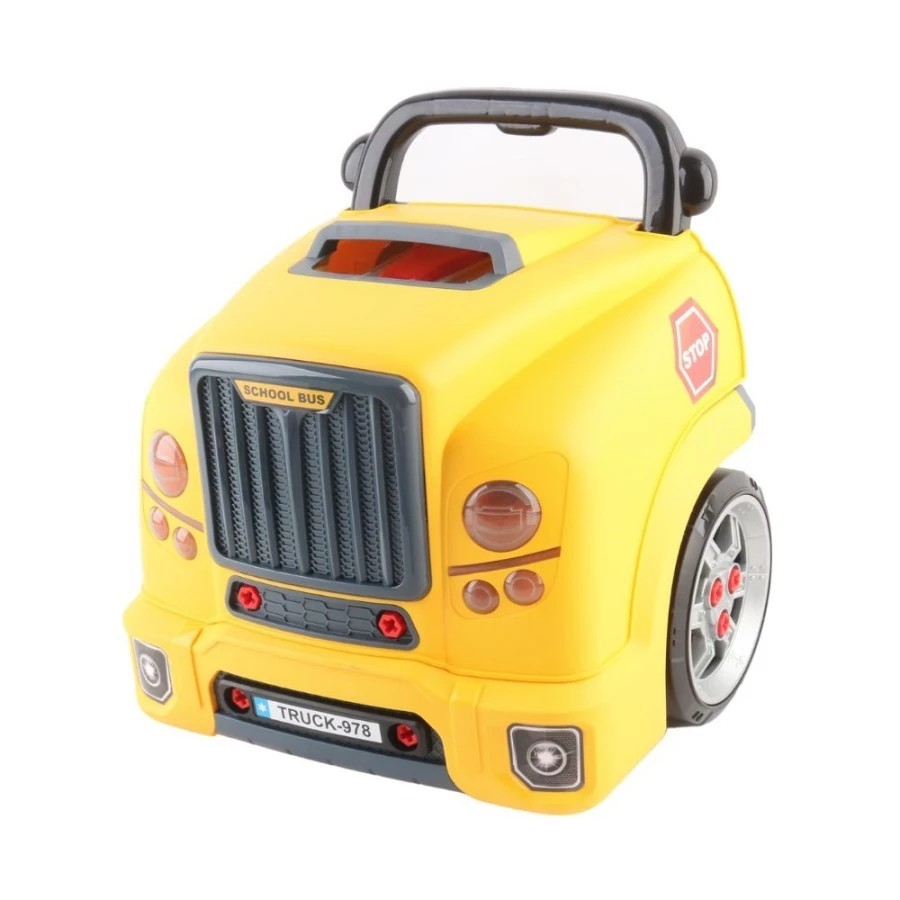 Okiedog Magical Motor Car - Mobil Mainan Bongkar Pasang