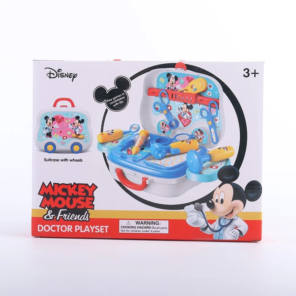 Okiedog Disney Doctor Hand Carry Box - Mainan Tas Peralatan Dokter Anak