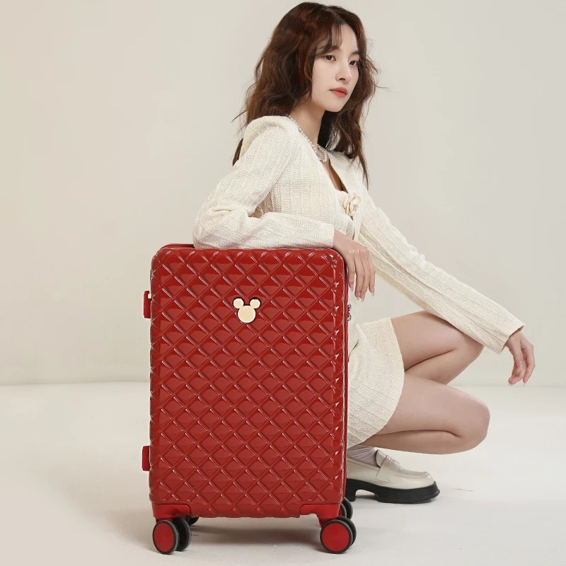 Mesuca Mickey Quilted Suitcase 20"