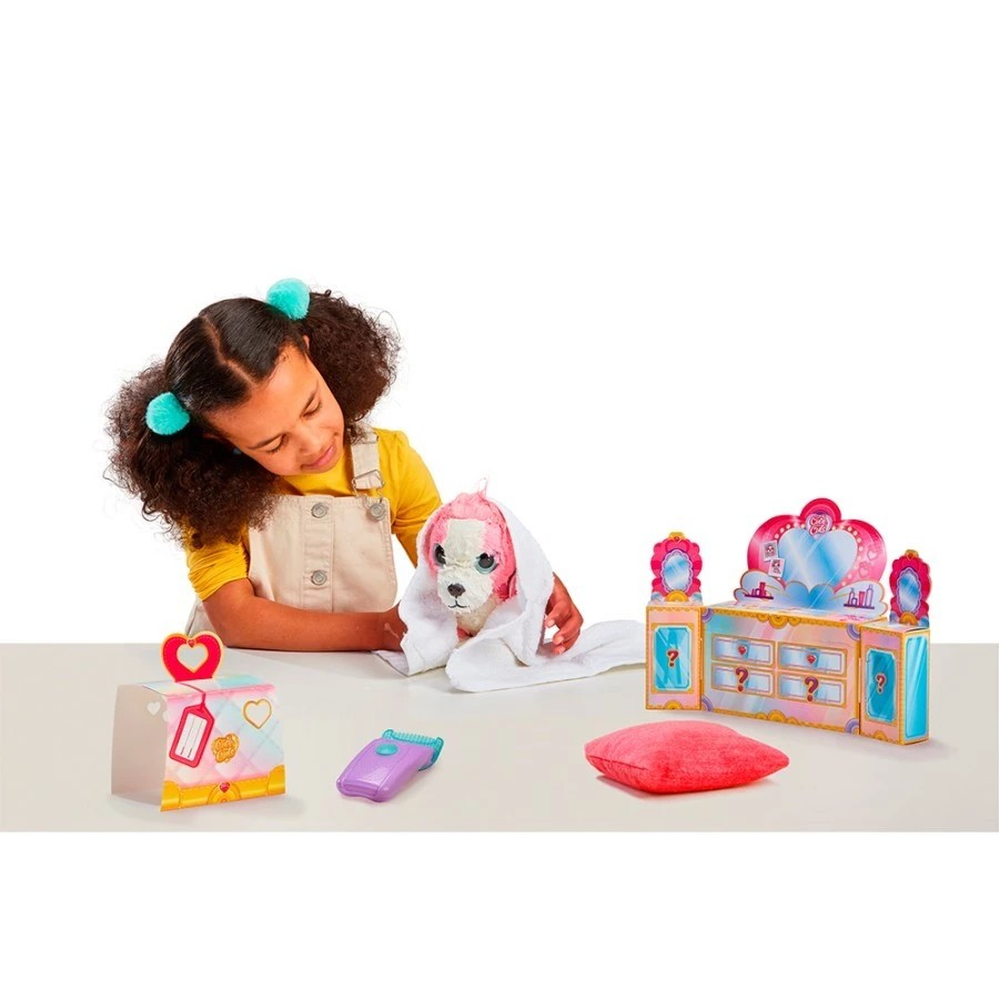 Scruff A Luvs Cutie Cuts Pastel - Mainan Boneka Anjing Surprise
