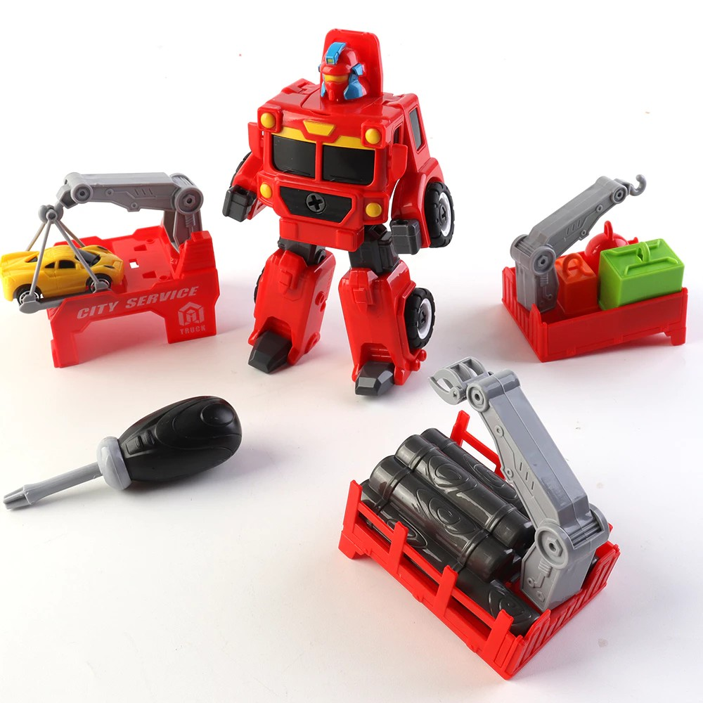 Okiedog Diy Robo Truck 3in1 - Mainan Robot Truk Anak