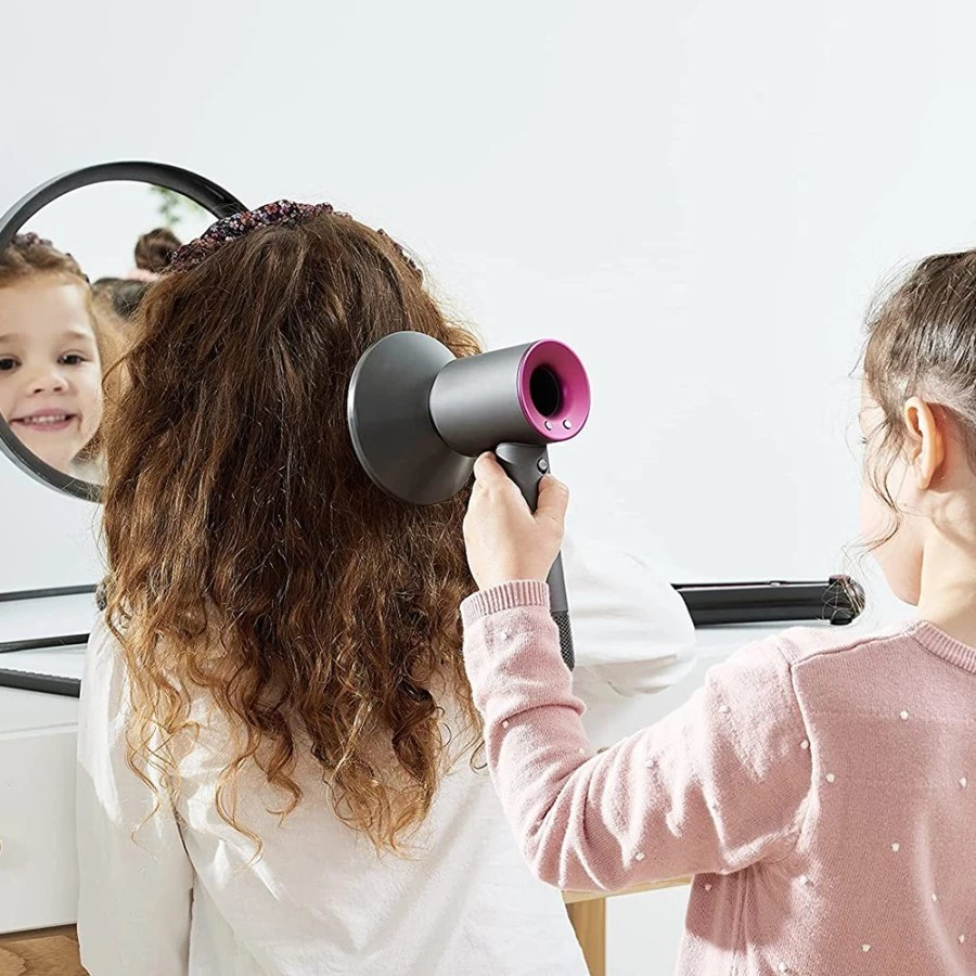 Dyson Supersonic Styling Set - Mainan Salon Hairdryer, Catokan dengan Makeup untuk Anak Perempuan