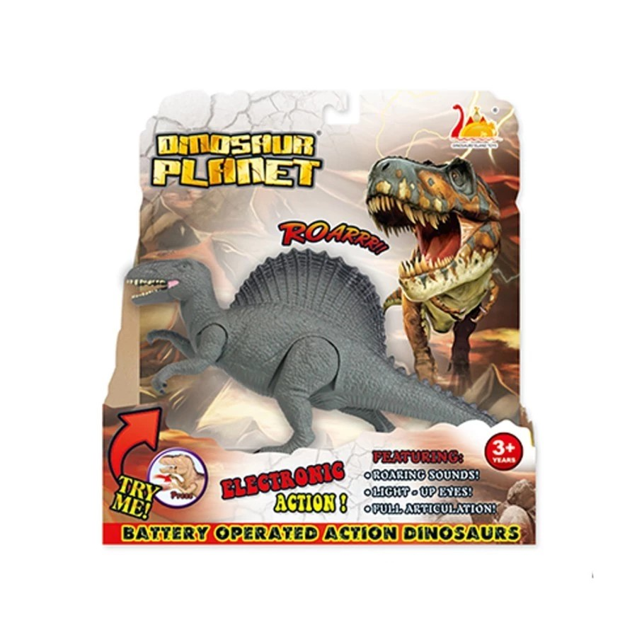 Dinosaur Planet Light & Sounds 20cm - Mainan Dinosaurus dengan Efek Lampu & Suara