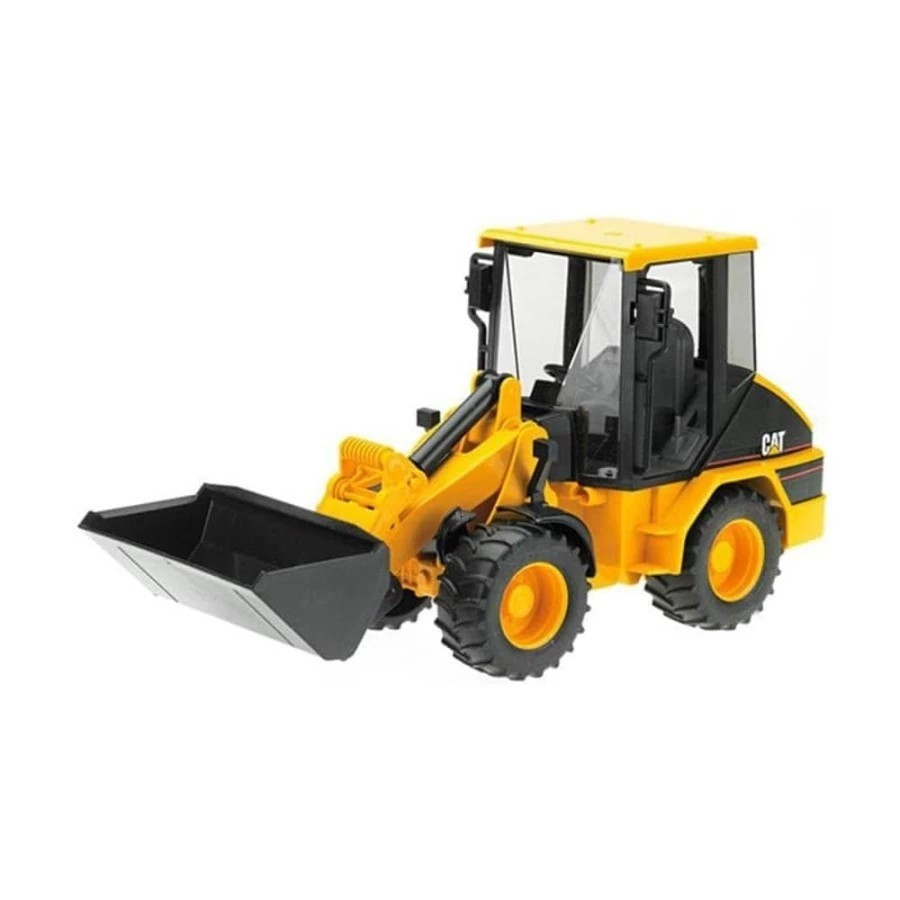 Bruder 2441 CAT Wheel Loader - Mainan Miniatur Truk Konstruksi Alat Berat