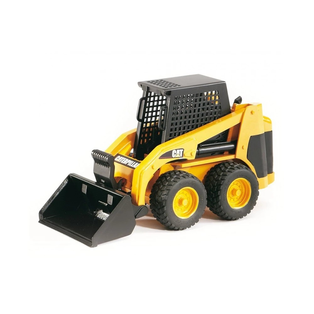 Bruder 2481 CAT Skid Steer Loader - Mainan Miniatur Truk Pengangkut