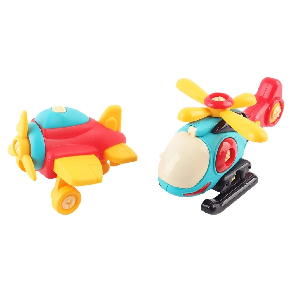 Okiedog DIY Transport Twin Pack - Mainan Edukasi Anak Bongkar Pasang