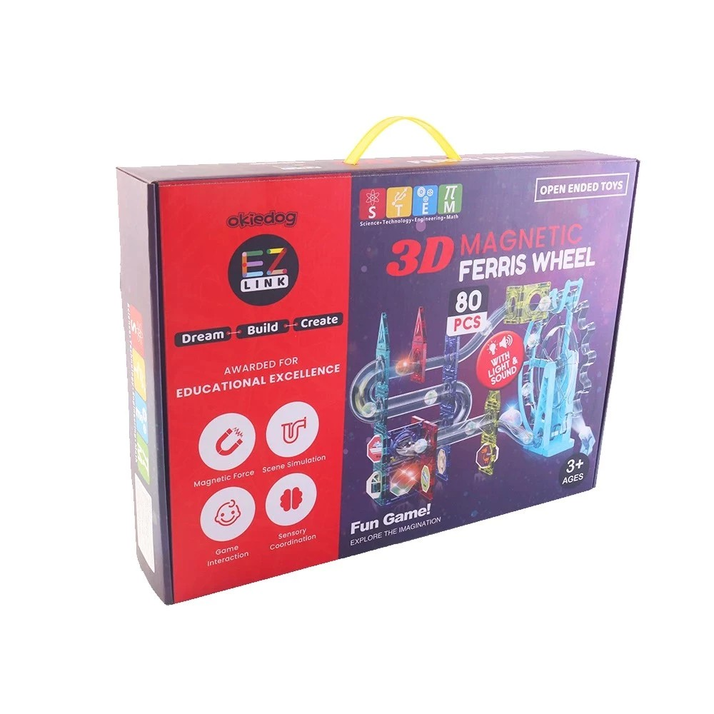 Okiedog Ezlink Magnetic Ferris Wheel 80pcs