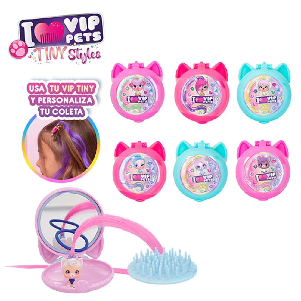 VIP Pets Tiny Style S2 - Mainan Surprise & Koleksi Hewan Peliharaan Mini