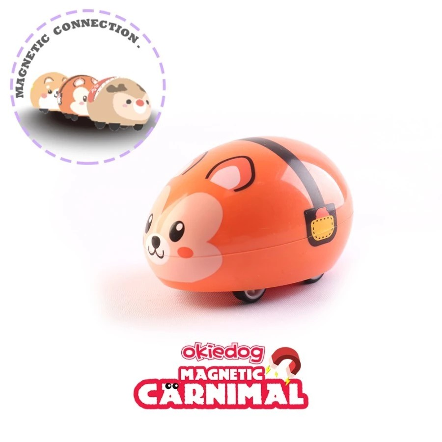 Okiedog Magnetic Carnimal - Mainan Magnet Edukasi Anak