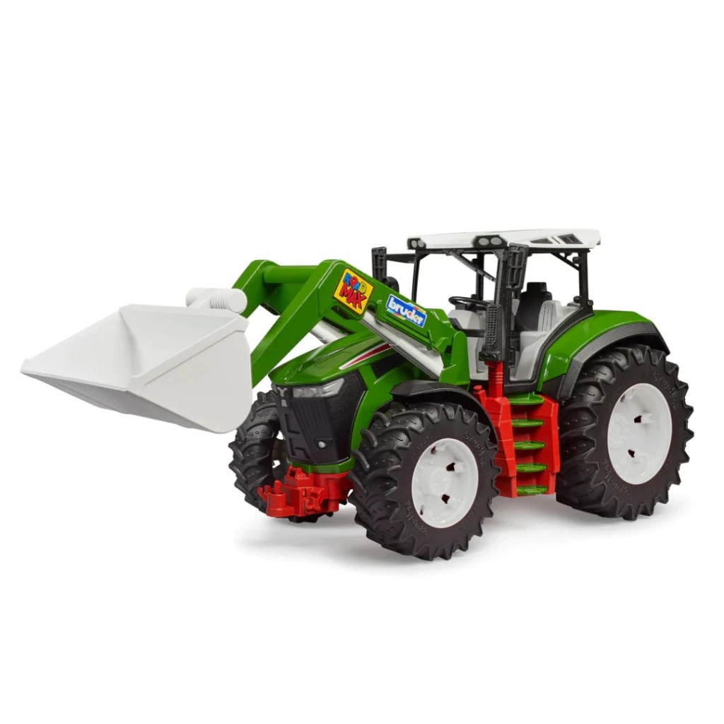 Bruder 3451 Roadmax Tractor with Front Loader - Mainan Miniatur Traktor Pertanian
