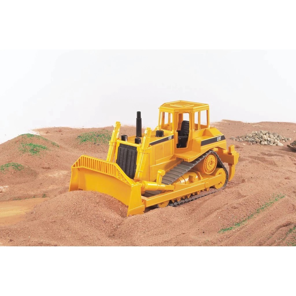 Bruder 2422 CAT Bulldozer - Mainan Miniatur Truk Konstruksi