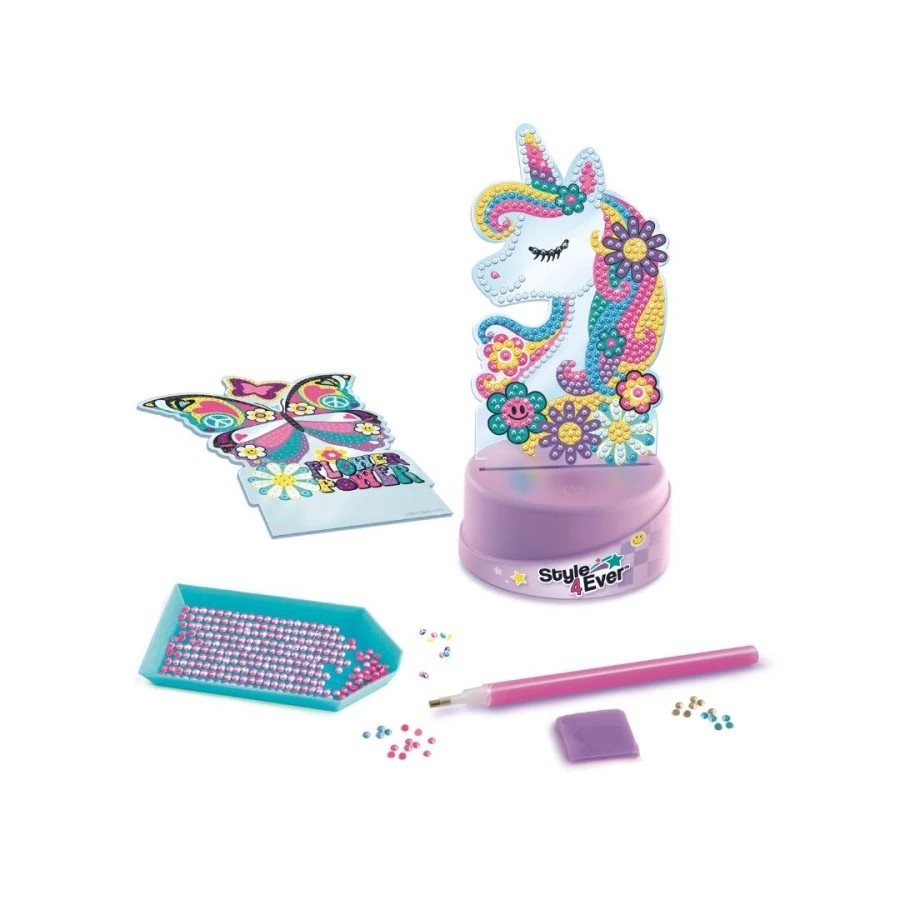 Canal Toys S4E Diamond Art Lamp Set - Mainan Lampu Tidur LED Anak