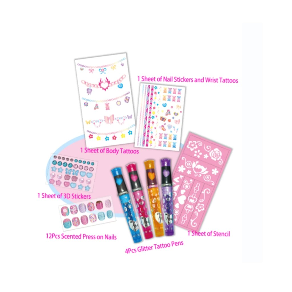 Tokidas Body Art Collection - Set Tato Mainan Aksesoris Anak