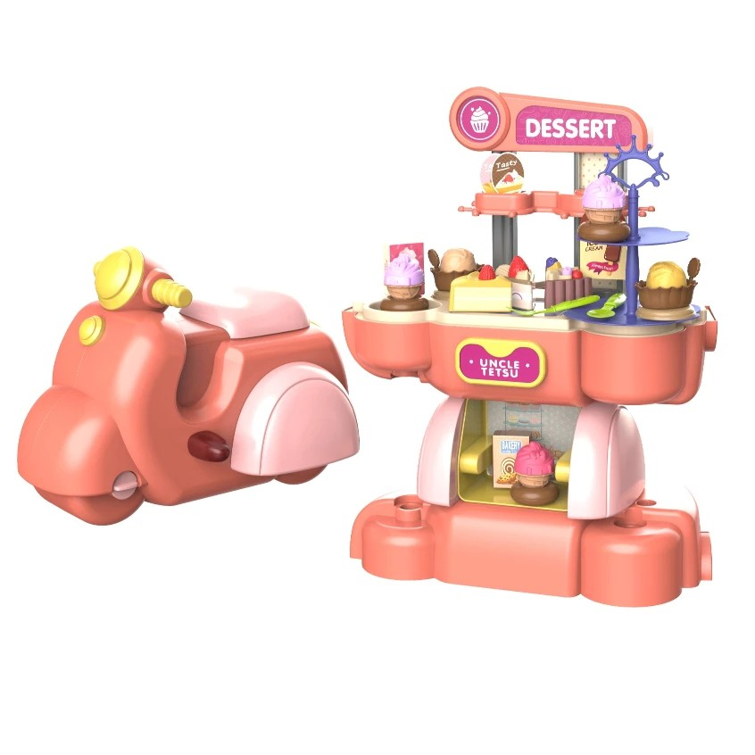 Okiedog Magical Motorbike - Mainan Playhouse Vespa Anak