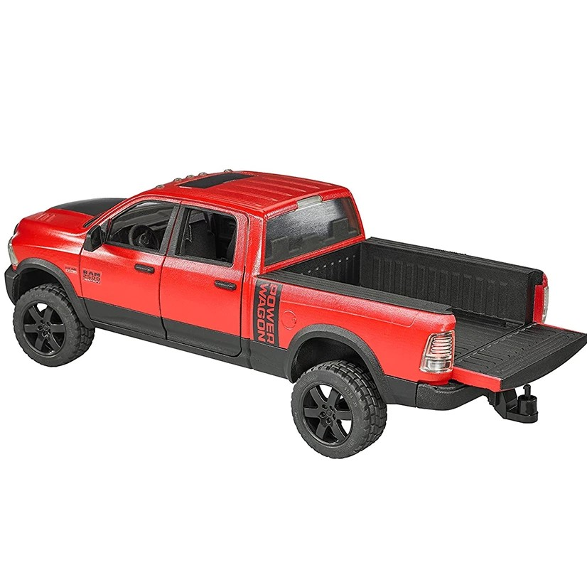 Bruder 2500 RAM 2500 Power Wagon 2 Cabin - Mainan Miniatur Mobil Pick Up